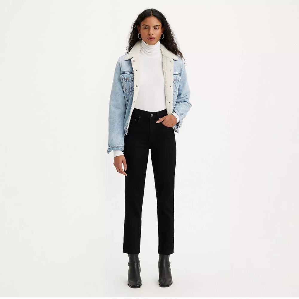 Levi’s 724 High Rise Straight Crop